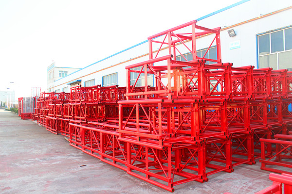 China Construction Building Manufacturer Double Cages Building Hoist