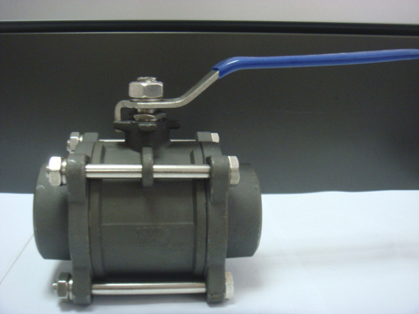 3PC Carbon Steel Wcb Ball Valve with Bw Connection