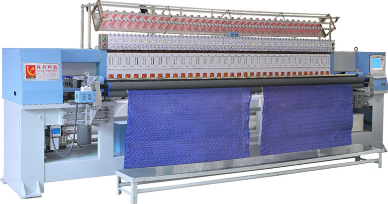 Yuxing Quiltting Embroidery Machine Can Do Quilting and Embroidery Together