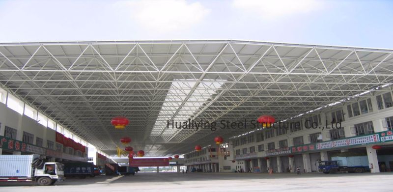 Space Grid Structures Roofing of Workshop in Guangzhou with Large Span