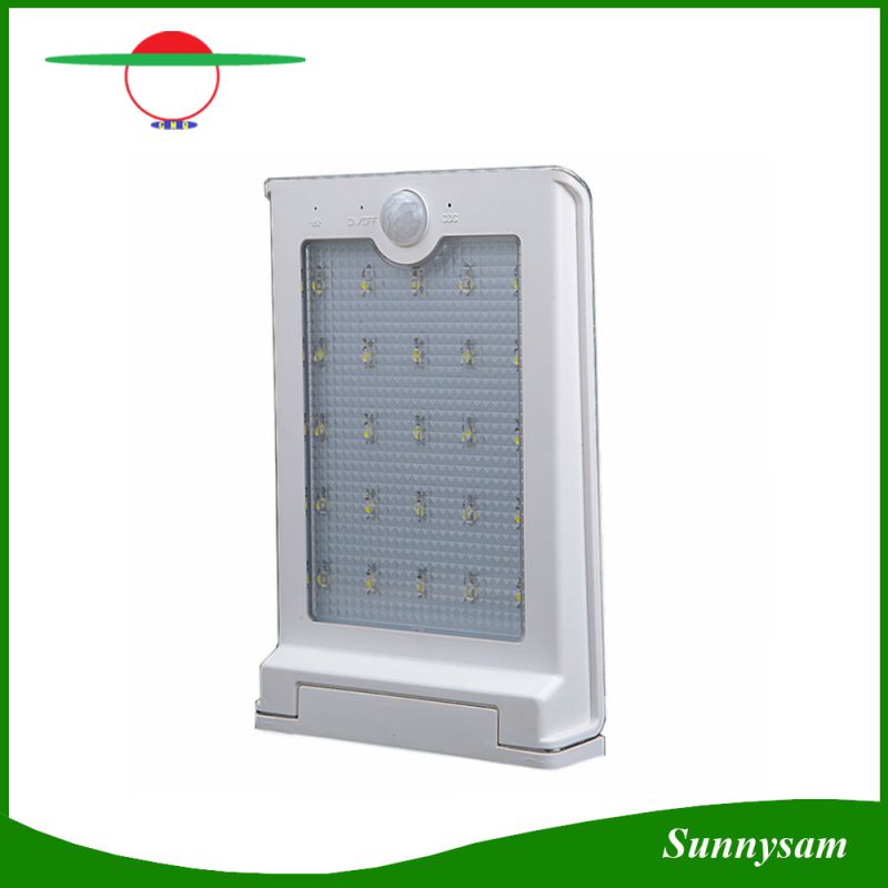 Solar Powered Panel 25 LED Street Light Solar Motion Body Sensor Light Outdoor Garden Path Spot Light Wall Lamp Luminaria