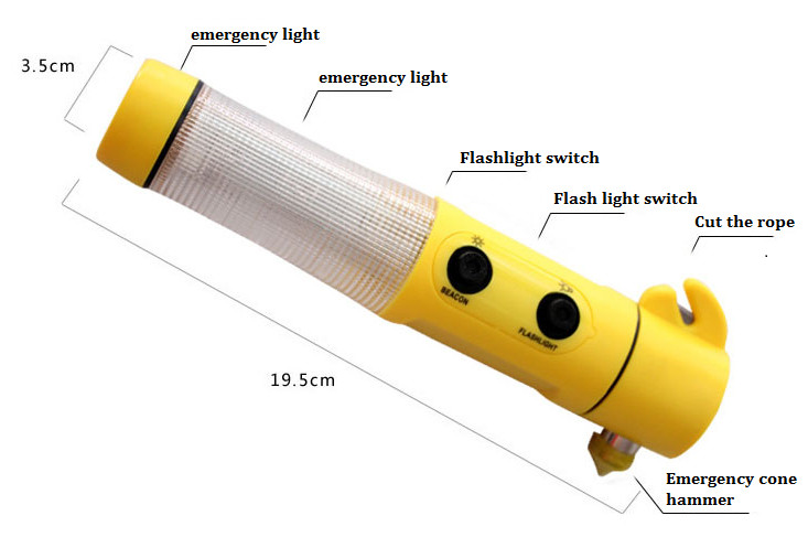 Car Emergency Safety Escape Hammer Tool