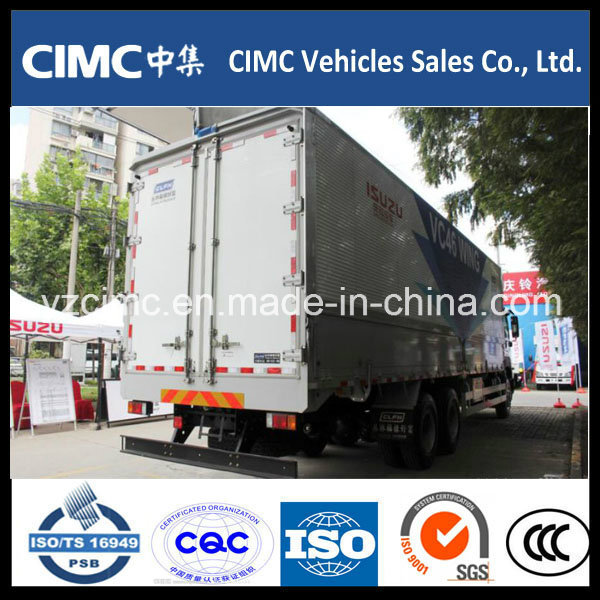 Isuzu Qingling 10 Wheeler Aluminum Wing Van