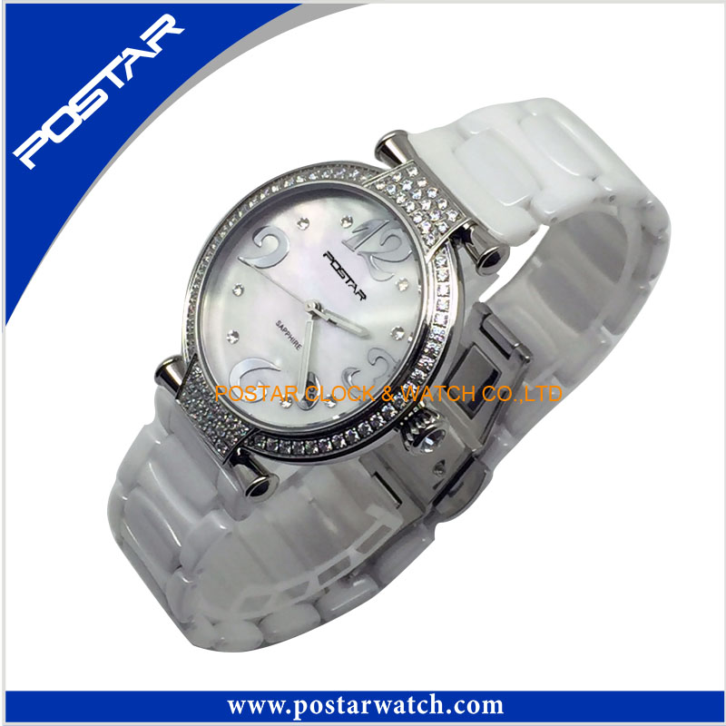 Top Quality Ceramic Ladies Quartz Watch Wrist Watch