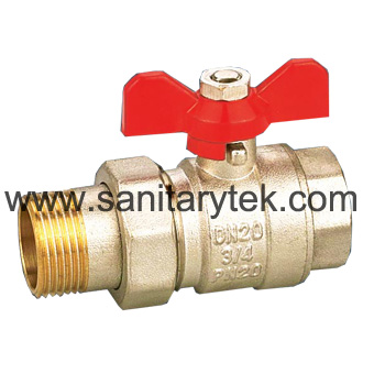 Brass Ball Valve with Pipe Union (V18-008)