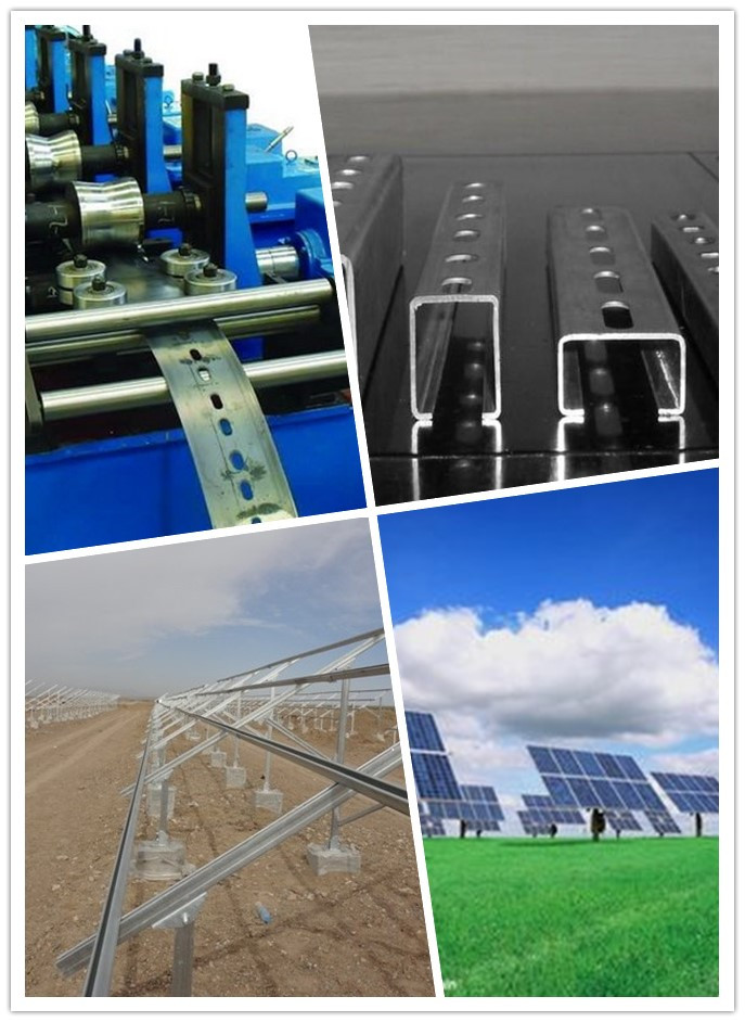 Solar Rack Roll Forming Machine