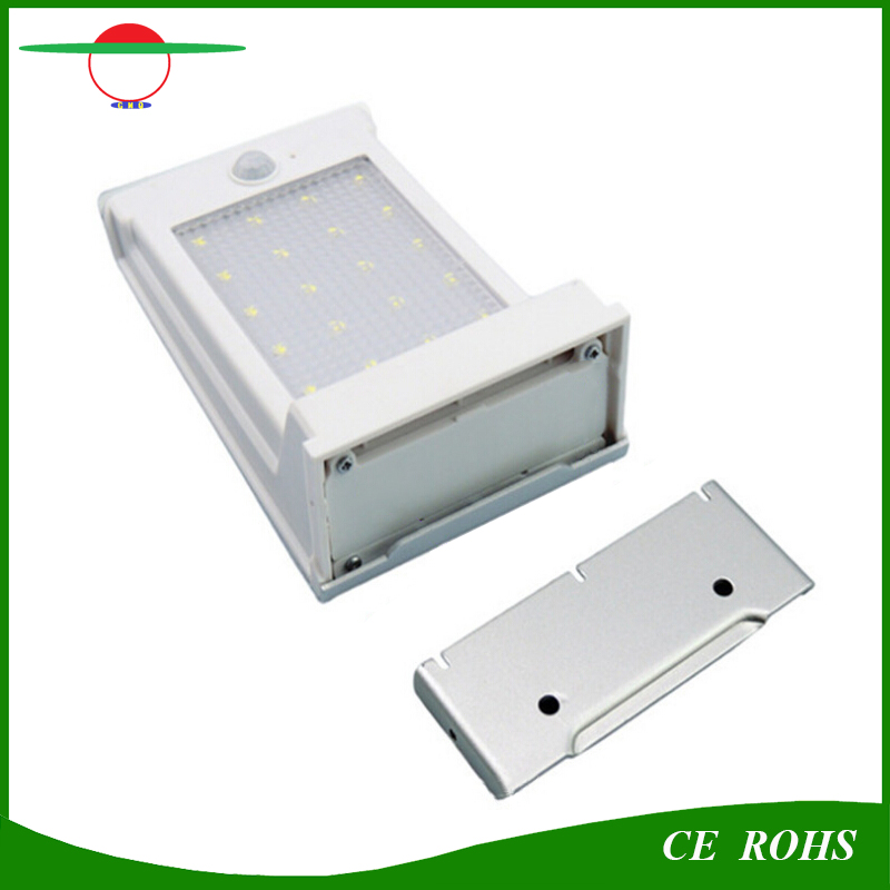 New Arrival Updated Competitive Price 20LED Solar Wall Light PIR Motion Sensor Solar Garden Lamp Dim Light with Replaceable Battery