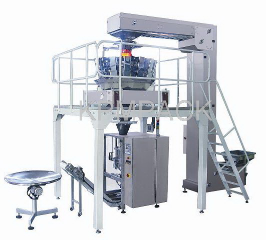 Vertical Form Fill Seal Packing Machine with Combination Weigher