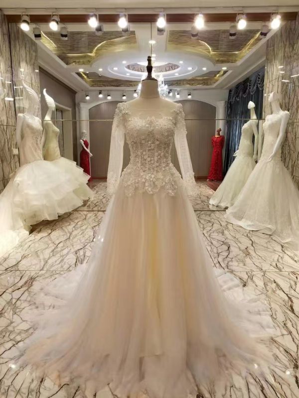 New Arrival 2017 Multi-Color Marriage Keyhole Wedding Dresses