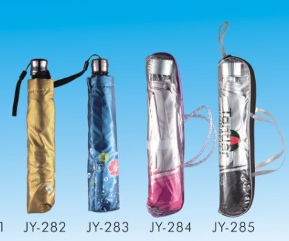 Manual Open Silver Coating Fold Umbrella (JY-22)