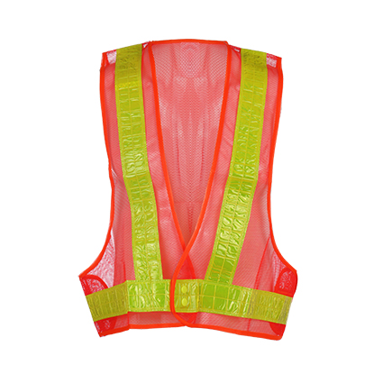 Reflective Mesh Securicity Vest with PVC Tape