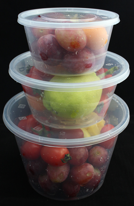 Microwave Plastic Food Container for Storage 750ml