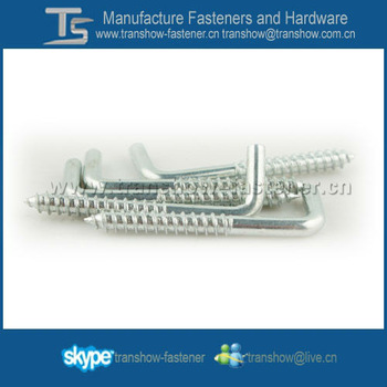 Screw L Type Hook Wood Screws for Furniture