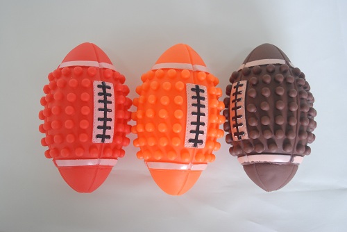 Rugby Shape Pet Toy