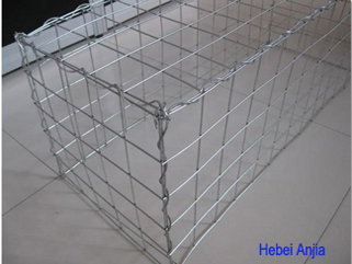 Low Price Black Iron Wire Hexagonal Gabion Box with (CE and SGS)