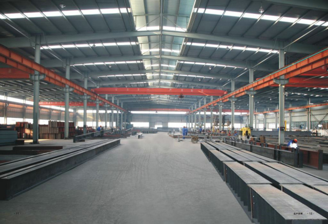 Prefabricated Steel Fabrication Warehouse