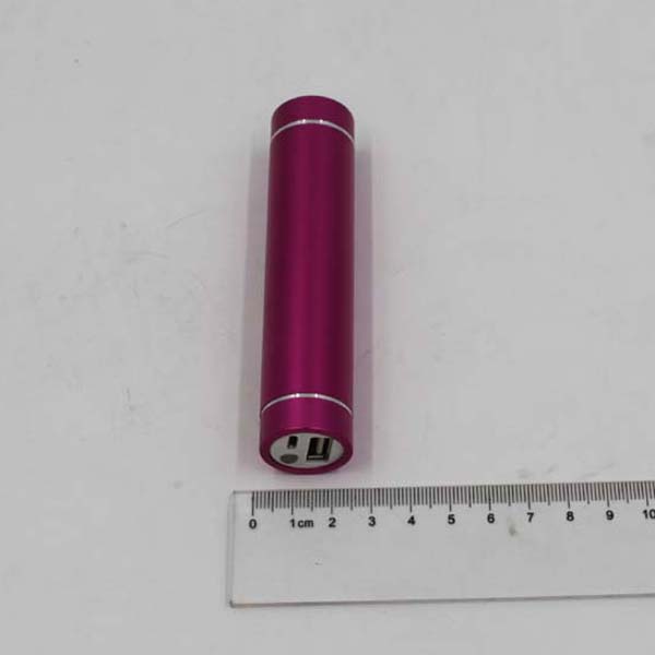 Portable Cylinder LED Flash Light 2600mAh Power Bank (EP007)