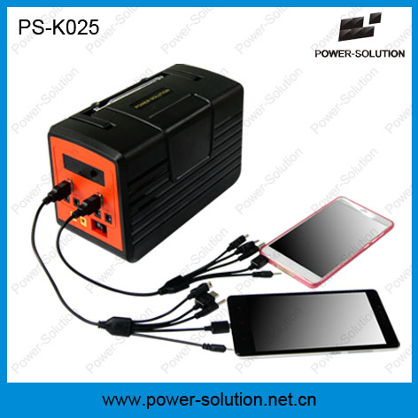 Solar Lighting Kit with 10W Panel MP3 Player