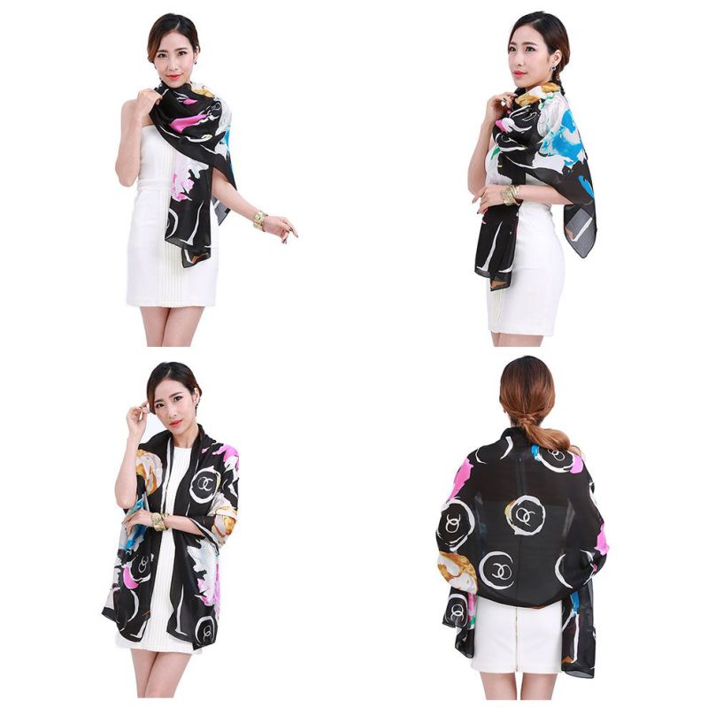 Fashion Lightweight Printed Scarf for Lady