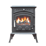 Cast Iron Stove, True Fire Wood Burning Stove (FIPA027)