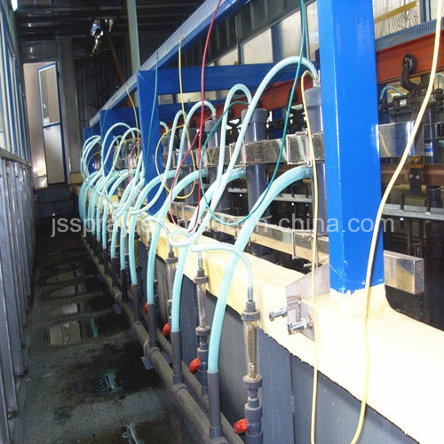 Professional Electrophoresis Painting Line for Hub