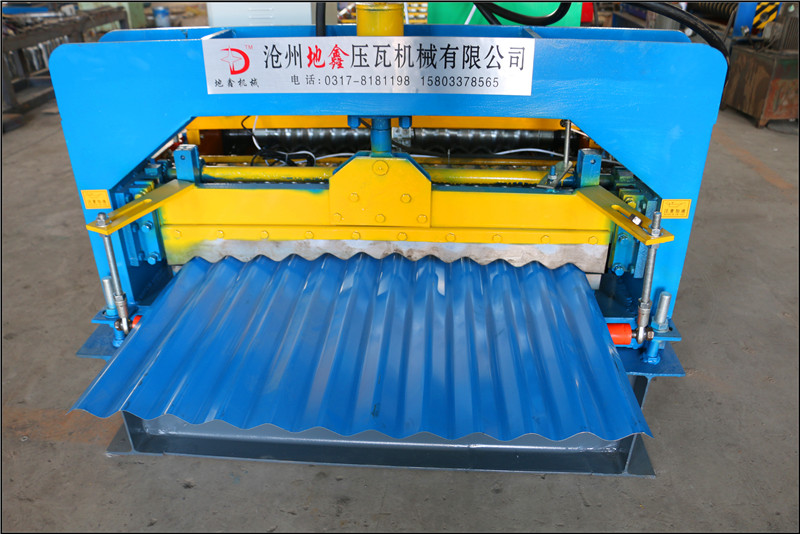 Dixin Galvanized Steel Type Corrugated Iron Roofing Machine