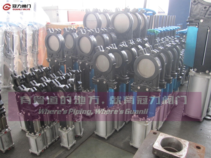 ANSI DIN JIS Water Treatment Knife Gate Valve