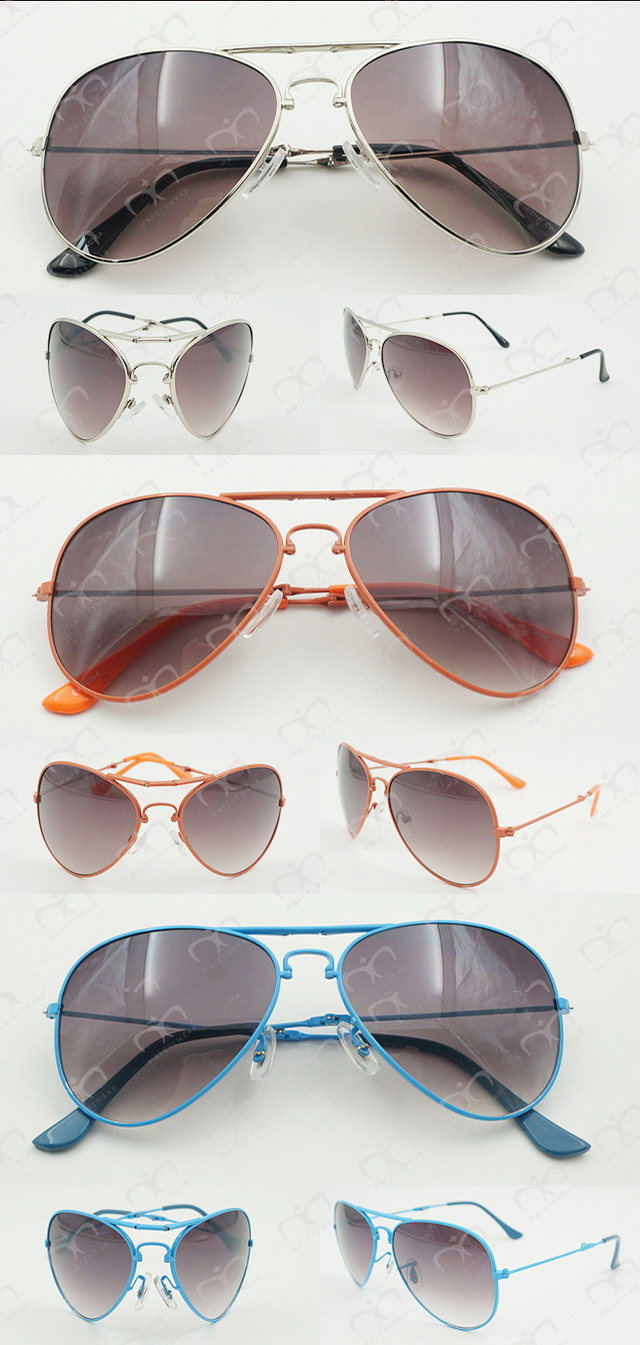 Folding up Metal Sunglasses for Unisex Fashionable and Hot Selling (40364)