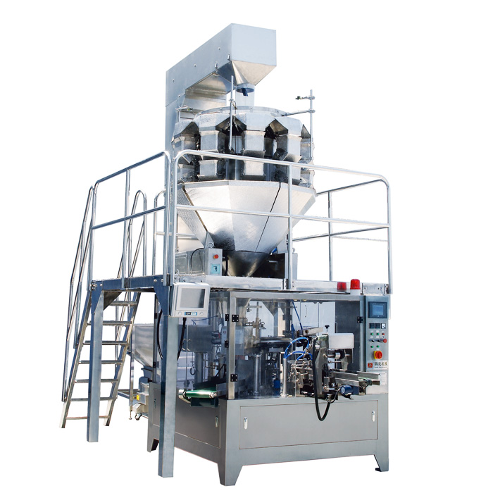 Stand up Zipper Bag Rotary Packing Machine