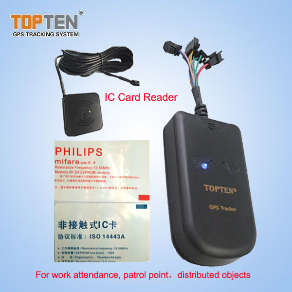 GPS Tracker with 2.4G RFID Technology, Crash Alert Tracking System Gt08-Ez