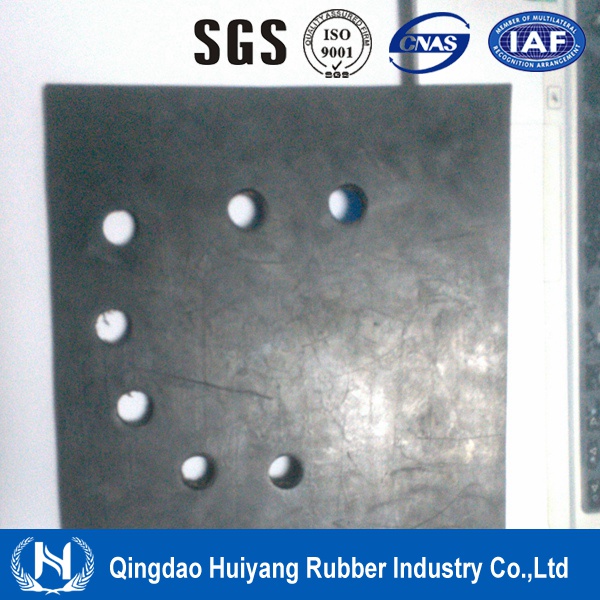 Special Conveyor Belt with Holes Chain Shot Blast Machine Rubber Belt