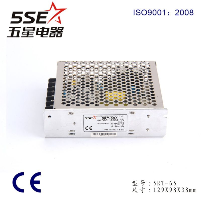 65W Single Output Switching Power Supply