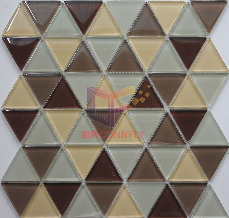 Triangle Crystal Mosaic New Fashion Glass Mosaic (CFC647)