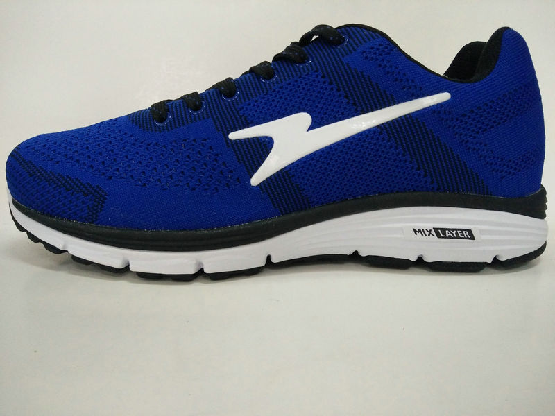 Royal Blue Knitting Easy Wear Fashion Men Shoes