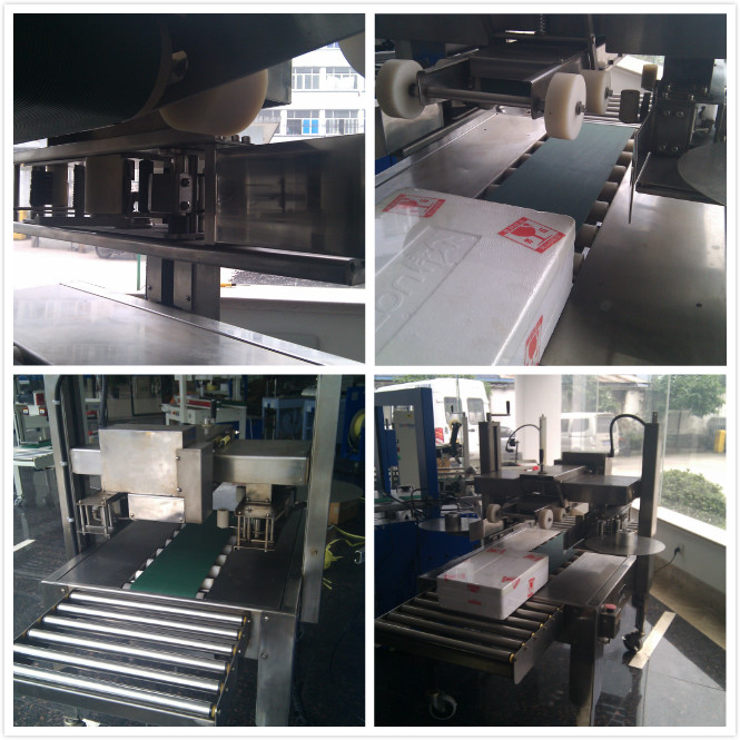 As623 Brother Full Stainless Steel Foam Box Sealing Machine