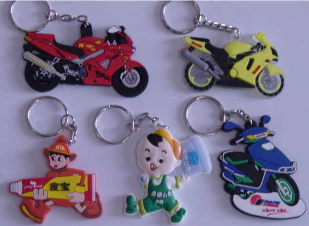 Acrylic Colorful Keychain with Square Key Accessory (GZHY-KA-014)