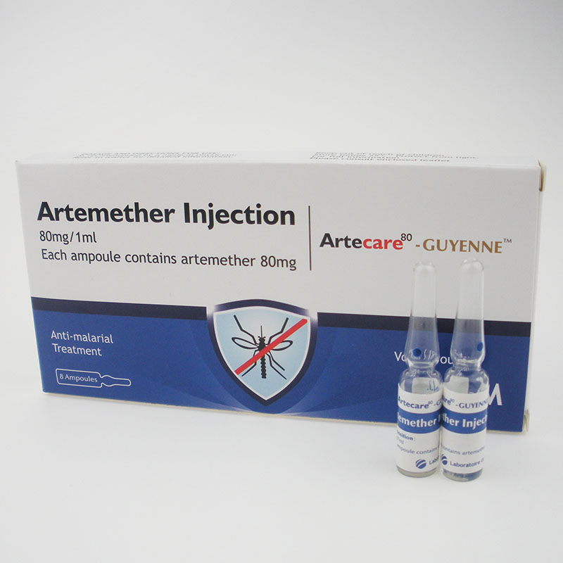 FDA Approved Artemisinin Lumefantrine Artemethe Injection 80mg/Ml