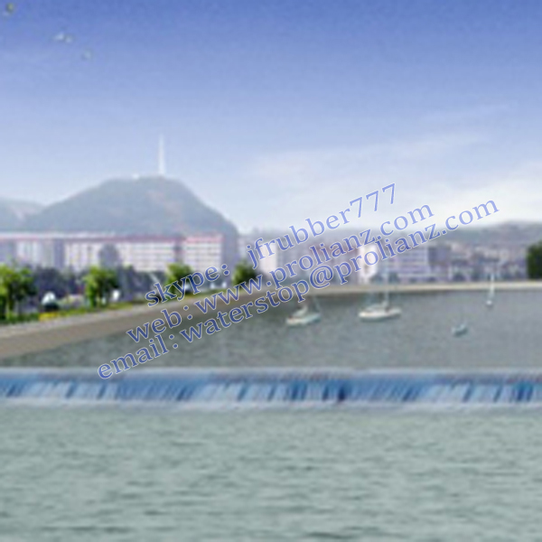 China Flood Control Dam (filling with air or water)