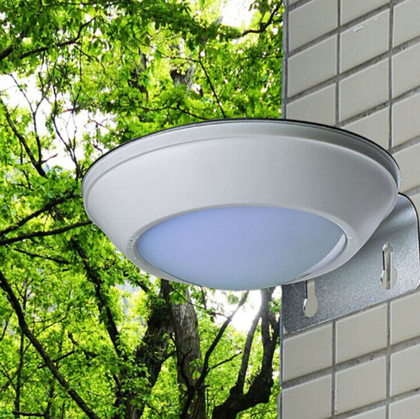 2016 New Outdoor Lighting Product High Brightness 16 LED Solar Power Garden Lamp Radar Motion Sensor Solar Wall Light