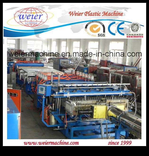 Plastic PE/PC/PP Hollow Grid Board Production Line