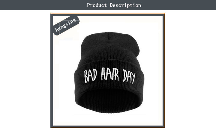 Hip Hop Cool Customized Design Unisex Knitted Cap