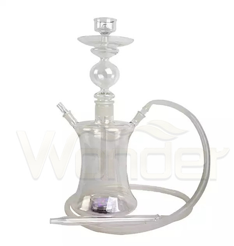 Tiny Pearl White Wholesale Glass Hookah for Women