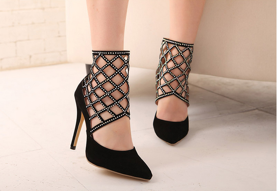 Fashion High Heel Ladies Pumps Shoes (Y 29)