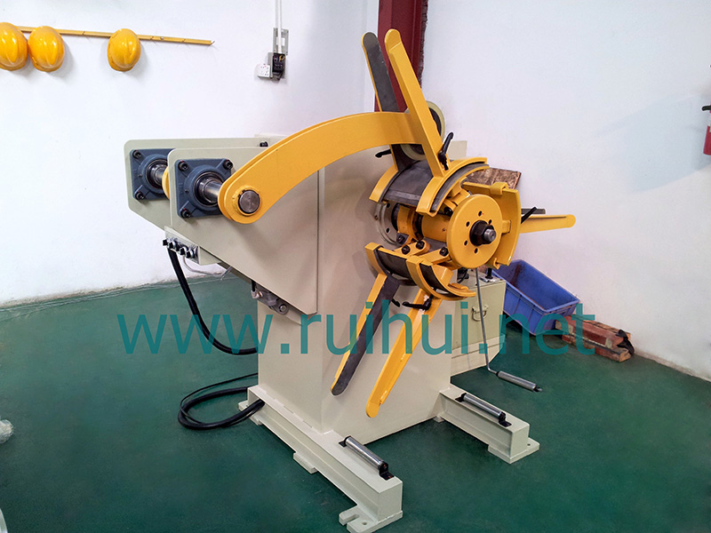 Manual or Pneumatic Metal Uncoiler Machine Using in Press Line