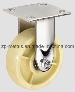 4inch Heavy-Duty Nylon Fixed Caster Wheel