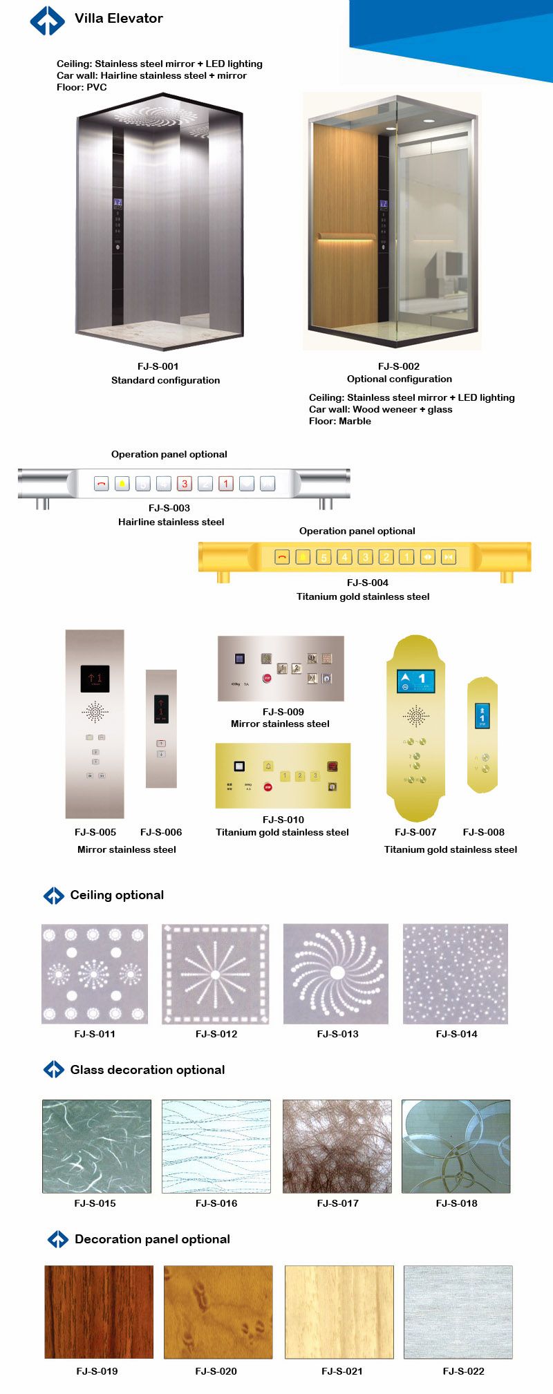 China Residential Elevator Manufacture