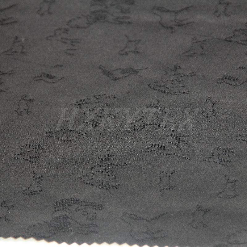 Animal Jacquard with 4-Way Spandex Nylon Fabric for Casual Jacket