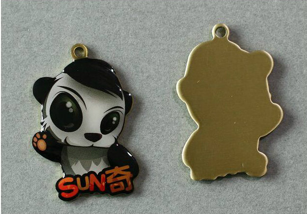 Promotion Offset Printed Badge Stainless Steel Badge (GZHY-YS-038)