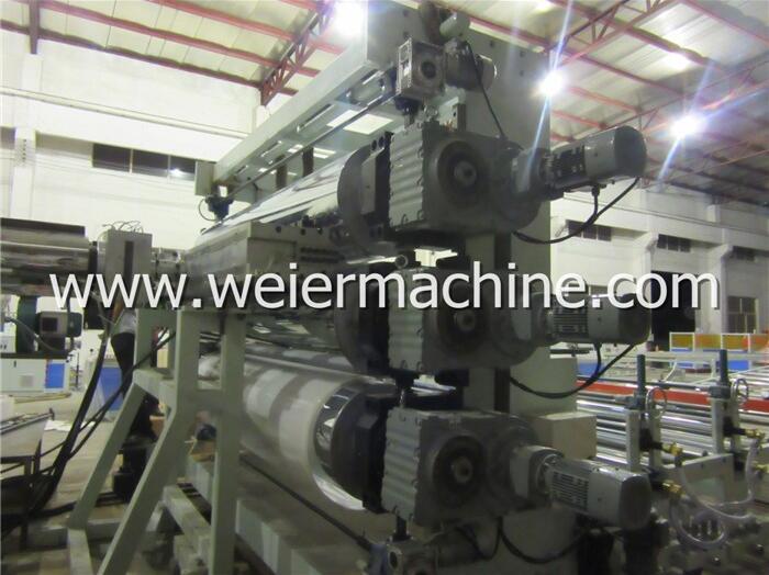 PP Board Plastic Board Extrusion Machine/PP PE ABS Plate Extrusion Line