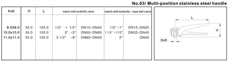 Stainless Steel Sanitary Weld Male Butterfly Valve with Ss Handle